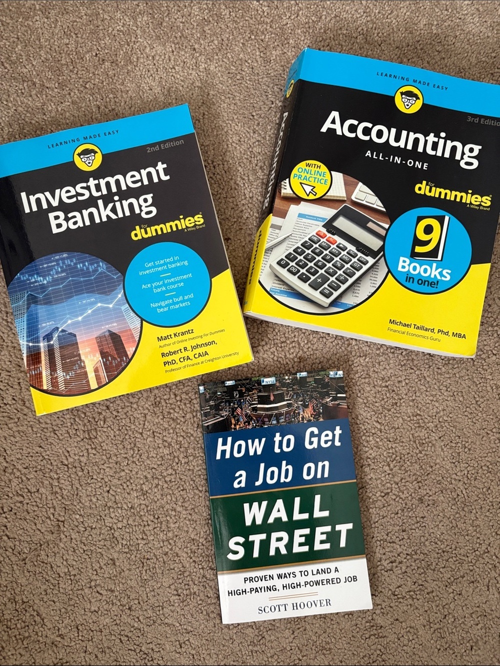 Accounting All-in-One for Dummies — Yellow/Black bundle of books